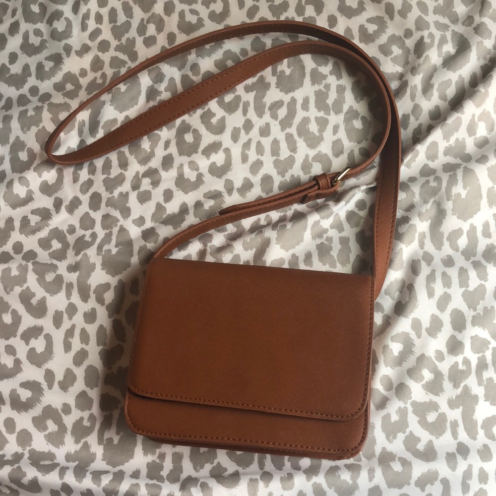 Forever 21 camel crossbody